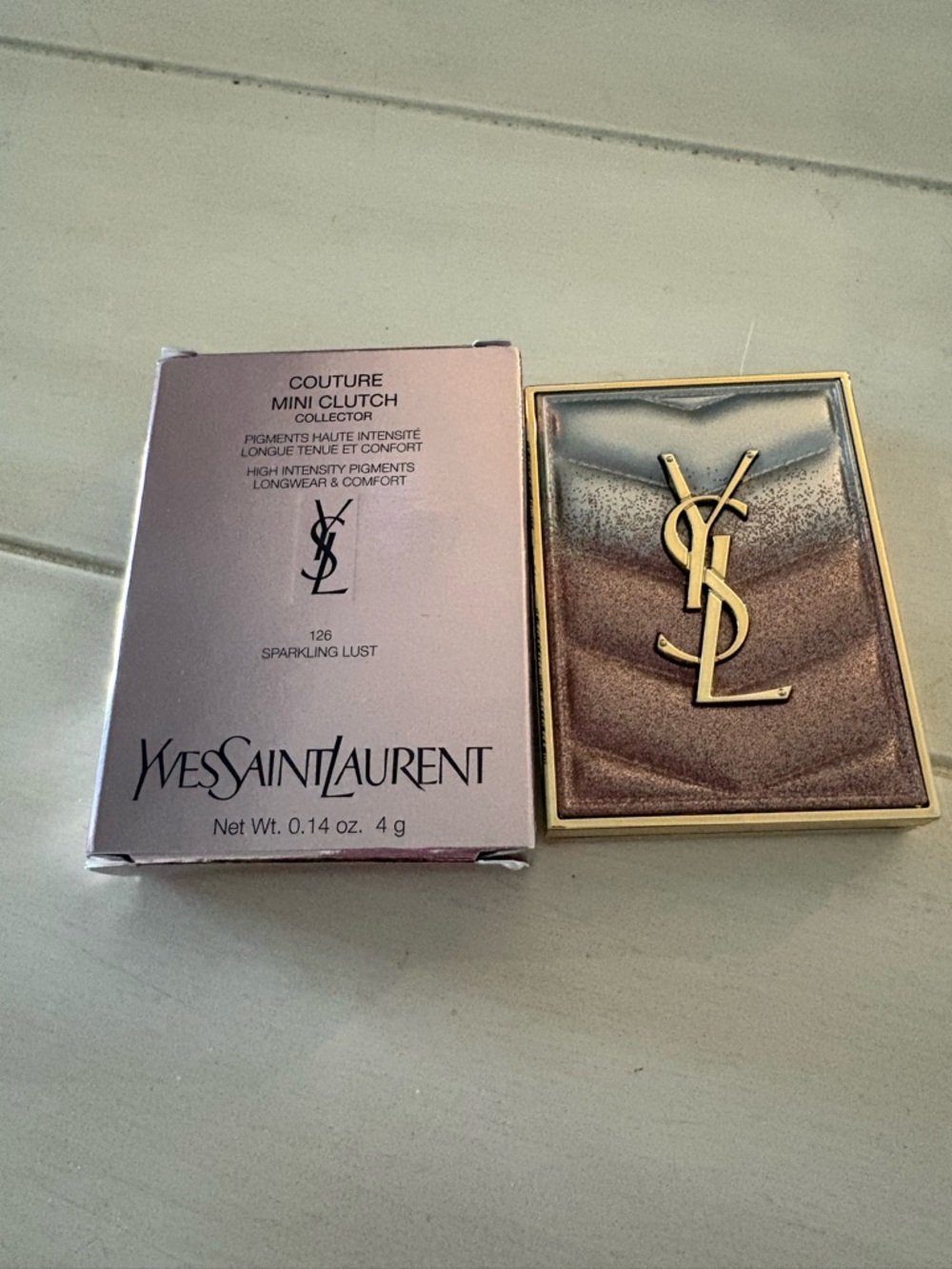 Yves Saint Laurent Couture Mini Clutch Eyeshadow in Sparkling Lust